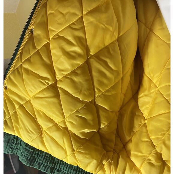 Vintage 1990s NFL Starter Jacket XL Green Bay Packers Button Up With Hood READ - Picture 11 of 12